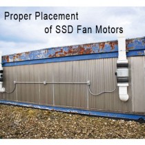 Proper Placement Of SDD Fan Motor