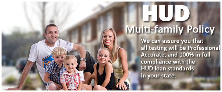 Multifamily radon testing
